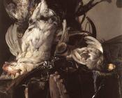 静物死鸟和狩猎武器 - 威廉·万·艾斯特